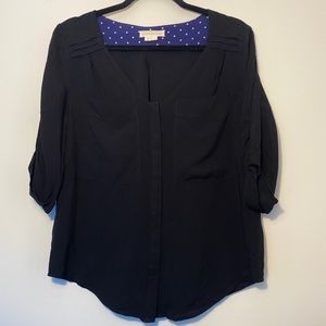 Anthropologie: Edme & Esyllte- Black Blouse